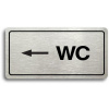 Accept Piktogram „WC VĽAVO