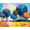 Maľovanie podľa čísel Listnatý les, 80x100 cm, vypnuté plátno na rám (6044793)