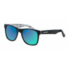 Horsefeathers Foster - Zebra/Mirror Green/Polarized one size