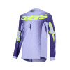 ALPINESTARS dres SUPERTECH SCENZ, ALPINESTARS (fialová/žlutá fluo) 2026 - M