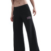 Dámske tepláky NIKE-W NSW PHNX FLC LOGO WIDE LEG BLACK Čierna M 25/26