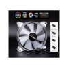 1stCOOL AURA EVO ARGB PWM Crystal 120mm transparentný ventilátor F12-AURA-EVO-CR