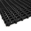Čierna univerzálna protišmyková olejovzdorná rohož (mriežka 30 x 10 mm) (rola) - dĺžka 5 m, šírka 60 cm, výška 1,2 cm