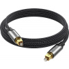 Audio kábel Vention Optical Fiber Toslink Audio Cable Aluminum Alloy Type 2M Gray (BAVHH)