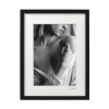 Atelier - Petr Vydra Umelecké fotografie Akty - Žena v blúzke (čierny rám), Velikost a varianta fotografií Bílý rám 30 x 40 cm ( pasparta 21x 30 cm )