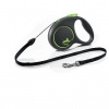 Flexi Black Design lanko zelené S 5 m do 12 kg