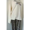 Dámske teplé pyžamo Butterfly - Vienetta 3XL