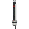 Brennenstuhl GmbH & Co Tower Power s USB-nabíjačkou zásuvková lišta na stôl 3 násobná - 139620101