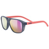 Uvex Cosmic, okuliare - Blue - Red Matt / Mir.Purple