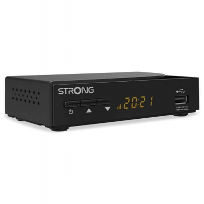 STRONG DVB-C set-top-box SRT 3030/ Full HD/ EPG/ HDMI/ USB/ SCART/ externí adaptér/ černý (SRT3030)
