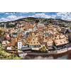 Vymalujsisam.sk Maľovanie podľa čísiel - Výhľad na mesto - Český Krumlov Veľkosť: 40x60cm, Rám: Bez rámu, iba zrolované plátno