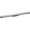 Sprchový žľab vr. roštu Hansgrohe RainDrain Match 900 mm plast nerezová oceľ 56040000