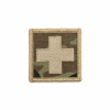 Nášivka zdravotník KRÍŽ velcro KHAKI-OCP okraj KHAKI