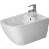 Duravit HAPPY D.2 bidet závesný 35,5x54cm, biely, s úpravou WonderGliss, 22581500001 22581500001