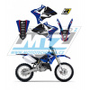 Blackbird Polepy na motocykel (sada polepov Dream) Yamaha YZ125+YZ250 / 02-14 - typ polepov Dream4