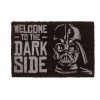 CurePink Star Wars Hvězdné války Welcome To The Dark Side 60 x 40 cm černá [FGE0004]