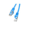 LANBERG Patch kabel CAT.6 FTP 1M modrý Fluke Passed