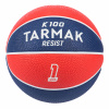 TARMAK Detská mini basketbalová lopta veľkosti 1 - K100 modro-oranžová gumená 1