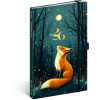 NOTIQUE Planbook diár/notes Líška 2026, 13 x 21 cm
