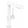 Hansgrohe Finoris, umývadlová batéria 230, s výpustom Push-Open a výsuvnou spŕškou, EcoSmart, biela matná, HAN-76063700