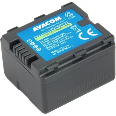 Avacom batéria pre Panasonic VW-VBN130 Li-Ion 7.2V 1100mAh 7.9Wh VIPA-N130-B1100