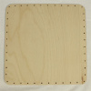 Preglejka tl.4 mm, štvorec 24x24 cm s otvormi 22P2424C