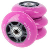 NILS EXTREME PU kolieska s ložiskami 72x24mm ABEC 7 ružové