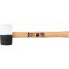 Strend Pro 230260 Kladivo HM232 340 g, 290 mm, guma, BlackWhiteHlava, dřevěná rukojeť