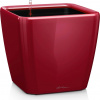 Lechuza Kvetináč QUADRO Premium LS 50 - scarlet red high gloss
