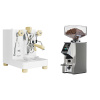 Lelit Bianca PL162T V3, white + Eureka Mignon Specialita Smart, CR chrome