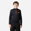 Detská Mikina ROSSIGNOL BOY HERO 1/2 ZIP WARM STRETCH RLLYL04_200 – Čierna