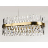 NEDES LED krištáľový luster + diaľkový ovládač 90W - J6307/C