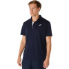 Tricouri polo bărbați Asics Court - Modrý (XL)