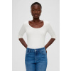 Dámske tričko s.OLIVER 2135961 0210 Farba: Biela, Veľkosť: 40