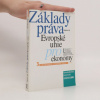 Základy práva Evropské unie pro ekonomy - Vladimír Týč