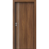 PORTA Doors SET Rámové dvere LINE, vzor B.1, farba Orech Modena 1, so zárubňou a kľučkou PD-LINE-B1-ORECHMODENA1