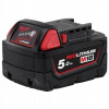 Batéria Milwaukee batéria 18V 5.0AH M18B5 ORIGINÁL (Batéria Milwaukee batéria 18V 5.0AH M18B5 ORIGINÁL)