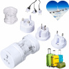 SET ADAPTÉROV ADAPTÉR ZÁSUVKA USA UK EU ÁZIA Cestovný Univerzálny