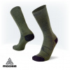 HUNTER MERINO outdoorové ponožky Moose Zelená M 1 pár