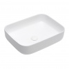 Swiss aqua technologies Umyvadlo na desku SAT Infinitio 50x39 cm mat bez otvoru pro baterii SATINF5039M