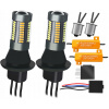 2v1 DENNÉ LED svetlá + SMEROVKY DRL PY21W (IN104)