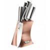 Berlingerhaus Sada nožov v stojane nerez 6 ks Rosegold Metallic Line BH 2451