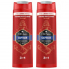 Old Spice Captain 3v1 pánsky sprchový gél 2x400ml Old Spice