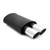 Sportovní nerezový výfuk UNI RM Motors RM6 - koncovka 2x76mm