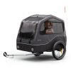 KLARFIT Goldie Home, príves na bicykel, 334 l, max. 40 kg, skladací, odolný voči poveternostným vplyvom (BCT1 -Goldie Black)