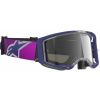 okuliare VISION 8 CORP ALPINESTARS (fialová/číra, zrkadlové strieb. plexi) 2026