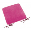Bellatex Sedák hladký Korall micro růžový - 40x40 cm