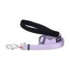 Red Dingo Nastaviteľné vodítko 15 mm x 1,1-1,8 m Pastel fialové