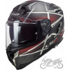 KASK LS2 FF327 CHALLENGER CT2 CARBON KONIC RED M (KASK LS2 FF327 CHALLENGER CT2 CARBON KONIC RED M)