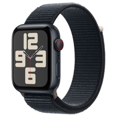 Apple Watch SE (2023) Cellular 40mm športový prevliekací remienok tmavo atramentový